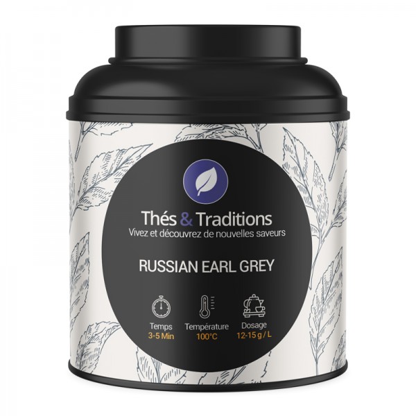 Russian Earl Grey | Thé noir BIO | Thés & Traditions