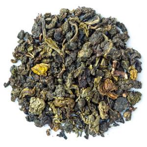 Thé Oolong Fu Liang Farm – Feuilles enroulées délicatement fermentées, infusion jaune pâle et notes florales