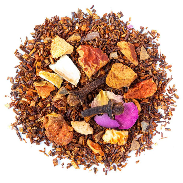 Rooibos de Noël – Infusion gourmande aux épices et agrumes, sans théine, idéale pour les fêtes