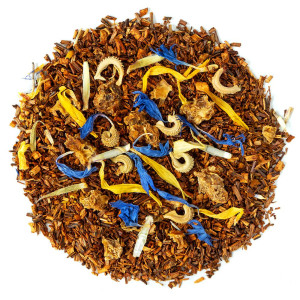 Rooibos Bio Orange Citron – Infusion fraîche et désaltérante aux agrumes et fleurs de bleuet