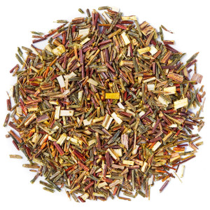 Rooibos vert en vrac - infusion naturelle aux feuilles finement coupées, riche en antioxydants, alternative légère au thé vert.