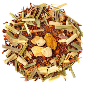 Rooibos Gingembre Citron en vrac - infusion bio aux notes épicées et fraîches, avec citronnelle, gingembre