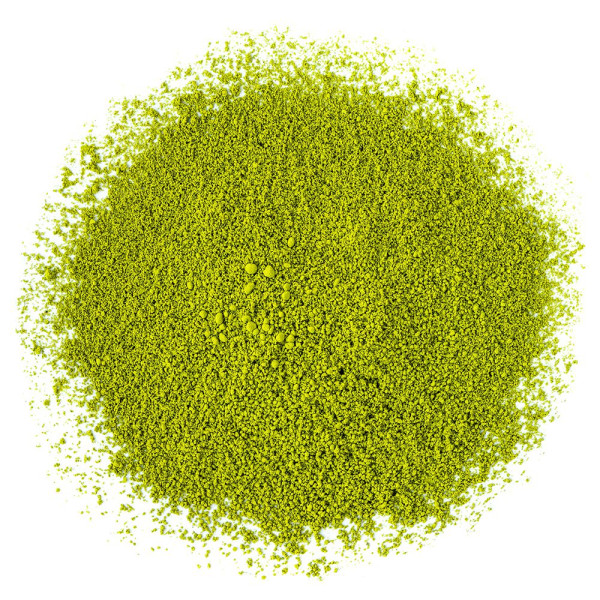 Matcha bio cérémonial du Japon - poudre de thé vert finement moulue, couleur vibrante, riche en umami et antioxydants