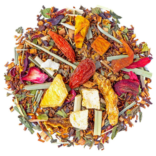 Rooibos hibiscus menthe citron